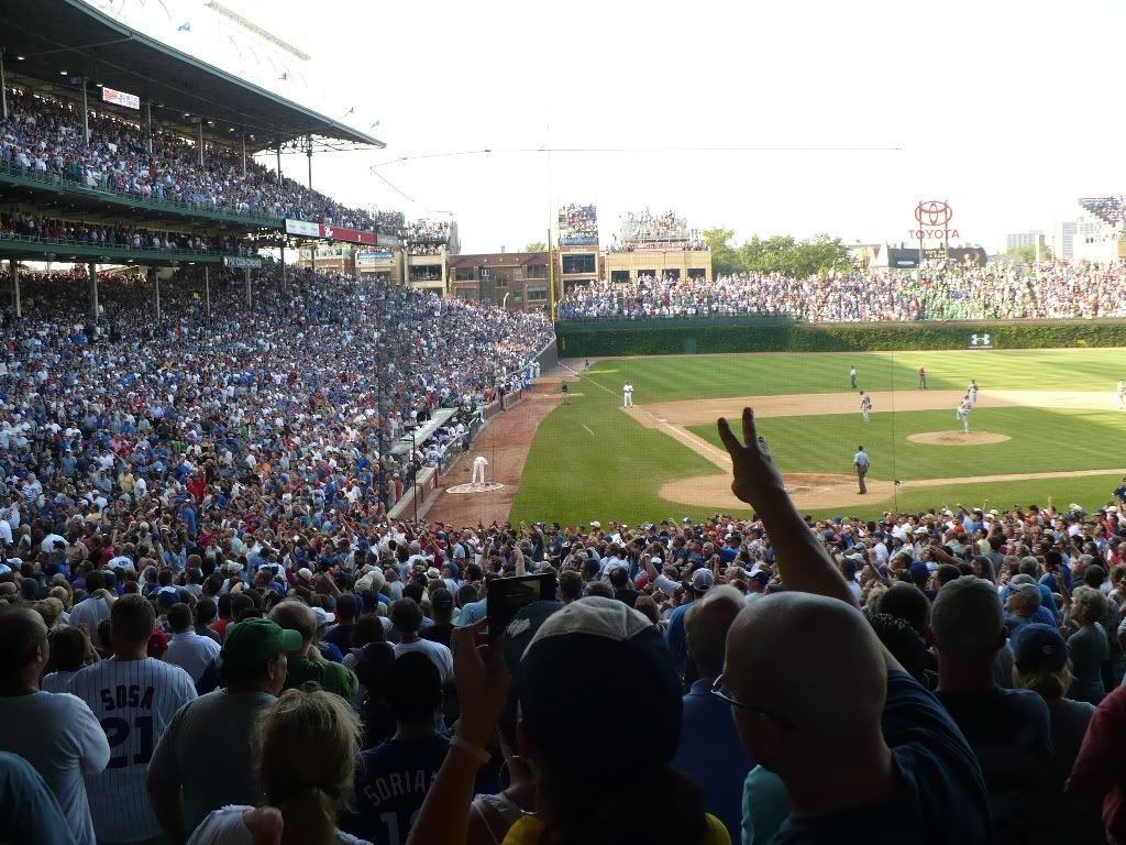 Braves Love Wrigley Field! Game Day Pictures Braves at Cubs 82110
